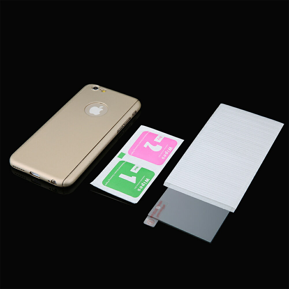 iPhone SE3(第3世代) iPhone8 ケース 強化ガラス保護フィルム付き 耐衝撃 iPhone8 plus iphone6ケース 全面 360度 フルガード 衝撃吸収 フルカバー iphone6s ケース アイフォン6 7 ブランド おしゃれ バンパー スマホケース カバー コンパクト スリム