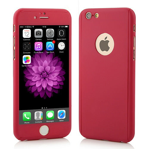 iPhone SE3(第3世代) iPhone8 ケース 強化ガラス保護フィルム付き 耐衝撃 iPhone8 plus iphone6ケース 全面 360度 フルガード 衝撃吸収 フルカバー iphone6s ケース アイフォン6 7 ブランド おしゃれ バンパー スマホケース カバー コンパクト スリム