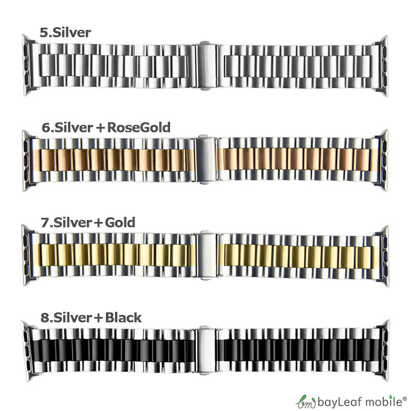 Apple Watch series8 series7 交換 ベルト ステンレス 45mm 44mm 42mm 41mm 40mm 38mm アップルウォッチ 交換 バンド ベルト 腕時計 スマートウォッチ 替えベルト 調節 交換用 時計 耐水 カジュアル オシャレ 装着簡単