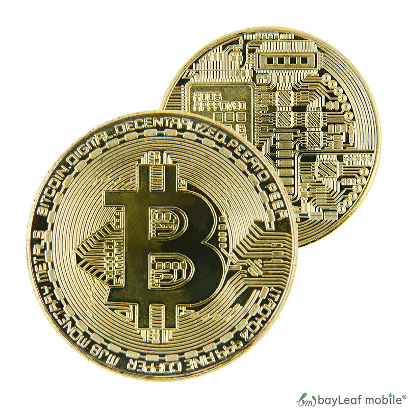 ビットコイン bitcoin ゴルフマーカー 硬貨 おもしろ 雑貨 メダル リアル ドッキリ ジョーク おもちゃ