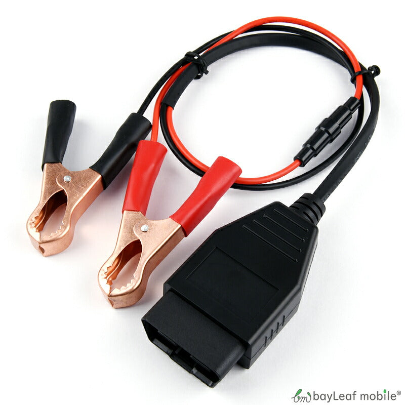 メモリセーバー OBD2 アダプタ メモリーバックアップ コネクタ バッテリークランプ 12V 自動車 車用品 道具 工具