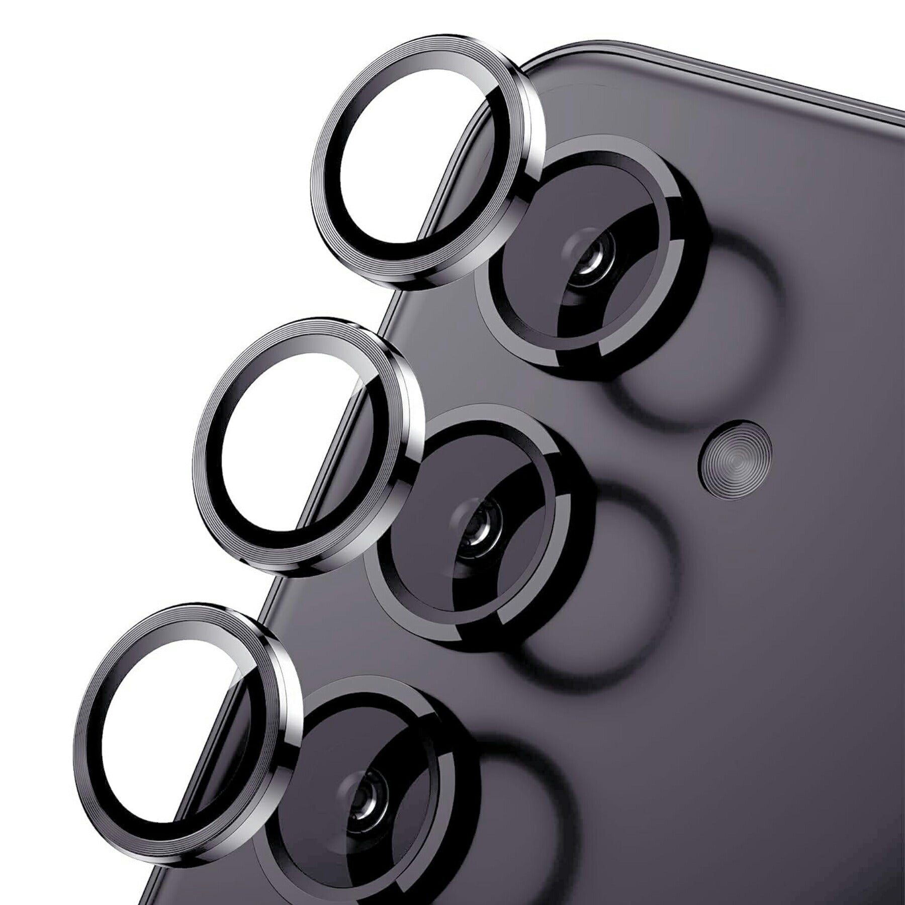Galaxy S24 カメラ レンズ カバー 保護 フィルム ギャラクシーs24 レンズ保護 Samsung サムスン 強化 ガラス 9H 保護 シート 防水 耐衝撃 キズ 反射 防止 貼りやすい