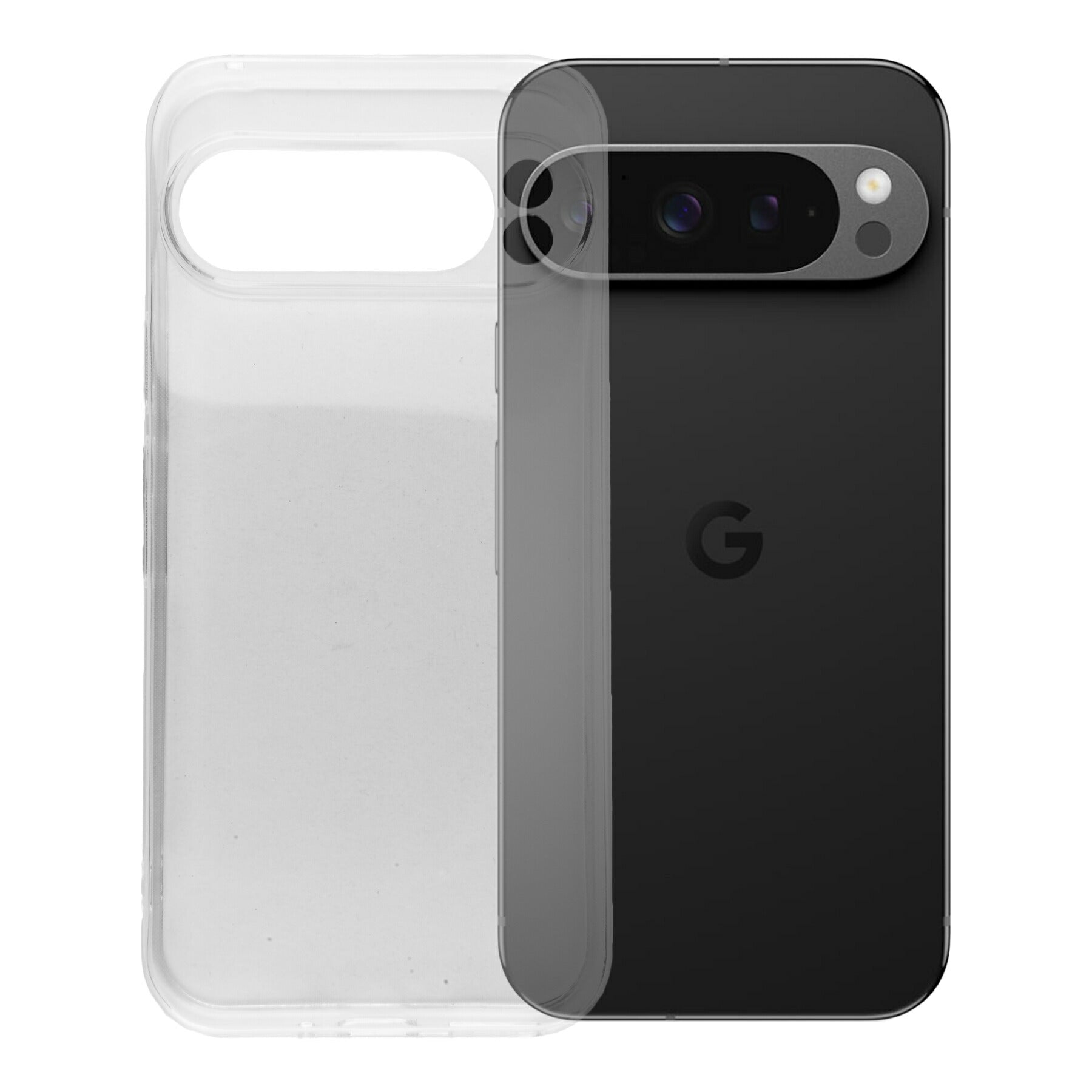 Google Pixel9 Pro ケース クリア TPU ソフト カバー グーグル ピクセル9 プロ シンプル ケース スマホ 衝撃吸収 透明 クリア シリコン 耐衝撃 保護