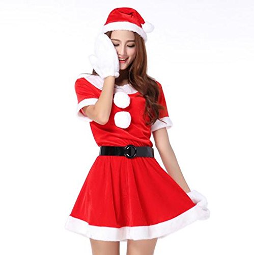 サンタ コスプレ サンタコス セクシー ミニワンピ 衣装 クリスマス 衣装 レディース コスチューム 帽子 仮装 ワンピース 赤 サンタさん サンタクロース クリスマスパーティー クリスマス