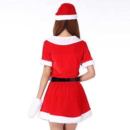 サンタ コスプレ サンタコス セクシー ミニワンピ 衣装 クリスマス 衣装 レディース コスチューム 帽子 仮装 ワンピース 赤 サンタさん サンタクロース クリスマスパーティー クリスマス