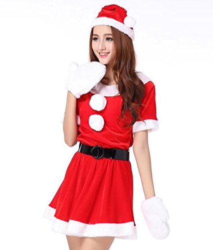 サンタ コスプレ サンタコス セクシー ミニワンピ 衣装 クリスマス 衣装 レディース コスチューム 帽子 仮装 ワンピース 赤 サンタさん サンタクロース クリスマスパーティー クリスマス