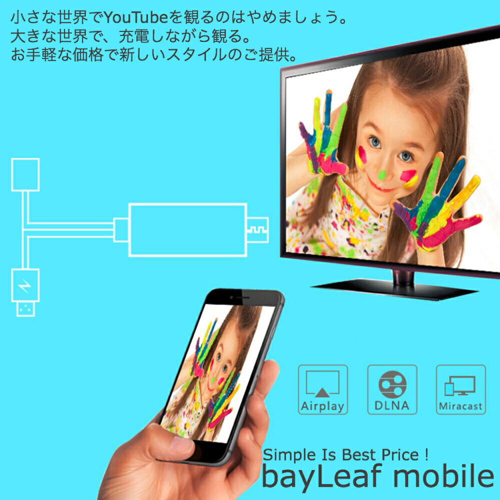 iphone hdmi 出力 ケーブル ミラーリング HDMI 変換 アダプター アルミ iPhone 映像 TV出力 iPhone13 iphone12 アイフォン