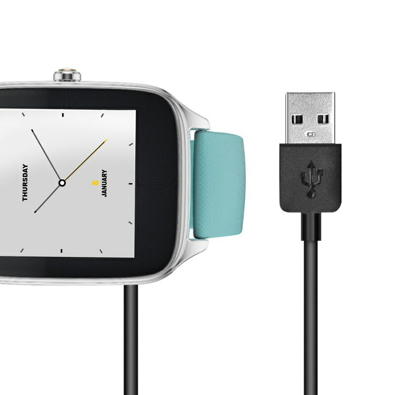 ASUS Zenwatch2 ゼンウォッチ2 充電ケーブル 急速充電 高耐久 断線防止 USBケーブル 充電器 磁力 マグネット 1m