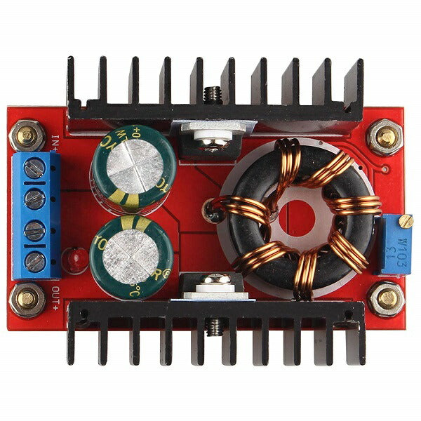 DC-DC 10-32V~12-35V PC 車 パワー ブースト コンバーター 調整可能 電源モジュール コンバータ パーツ