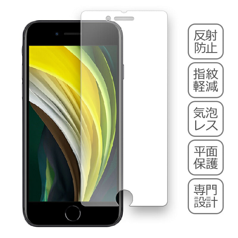 iPhone SE 第2世代 アイフォン 液晶保護 フィルム マット シール シート アンチグレア 抗菌 PET ゲーム おうち時間 ステイホーム