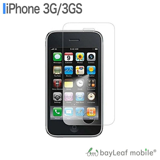 iPhone3G 3GS アイフォン アイフォーン フィルム ガラスフィルム 液晶保護フィルム クリア シート 硬度9H 飛散防止 簡単 貼り付け