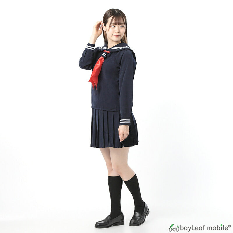 制服 セーラー服 コスプレ コスチューム スカーフ 長袖 冬服 衣装 仮装 変装 可愛い セクシー ミニ 女性 レディース 大人 JK 女子高生 文化祭 学園祭 パーティー ハロウィン