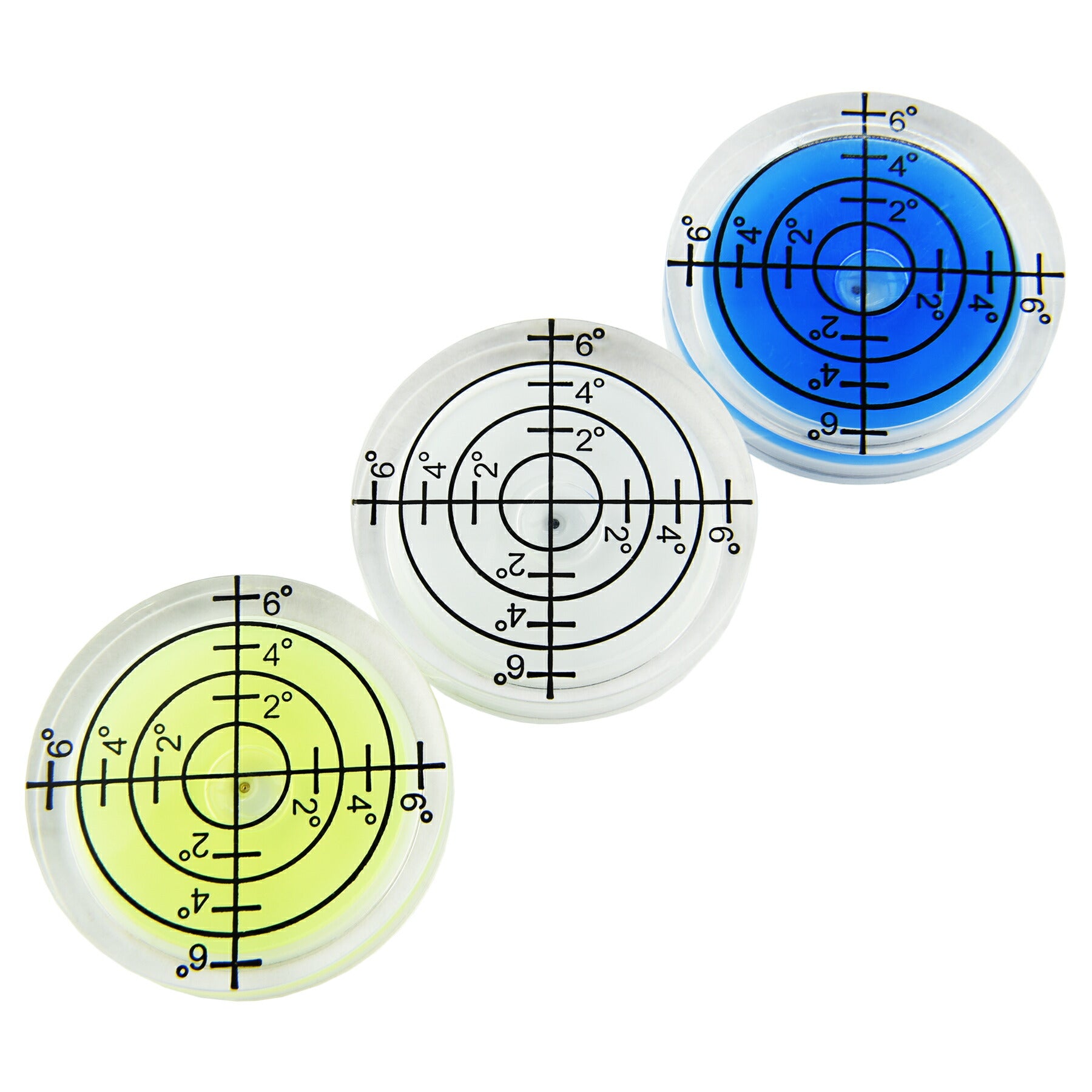 水平器 ミニ 小さい 水準器 小型 丸形 目盛り 透明 アナログ 傾斜 測定 レベラー メモリ アナログ 土木 建築 大工 工事 道具 工具 取り付け