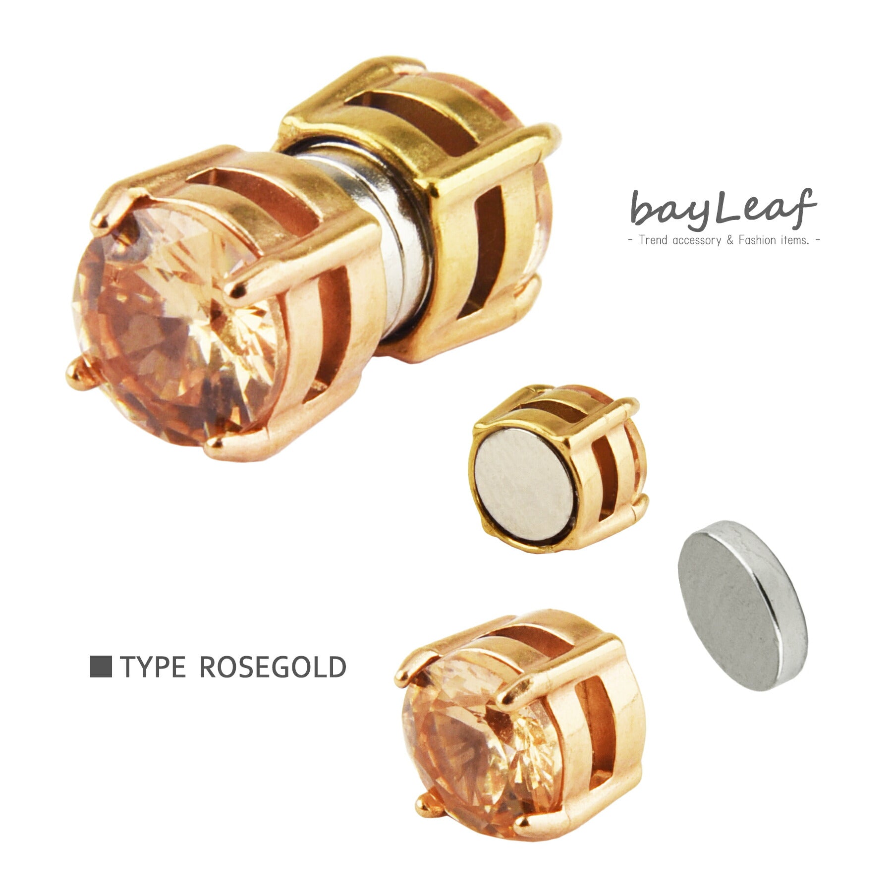 マグネット ピアス イヤリング 両耳用 ノンホールピアス 全4色 レディース メンズ ユニセックス アクセサリー ファッション オシャレ 大人 かっこいい ギフト プレゼント ノンホール ジュエリー 小ぶり 小さい ブラック ゴールド シルバー