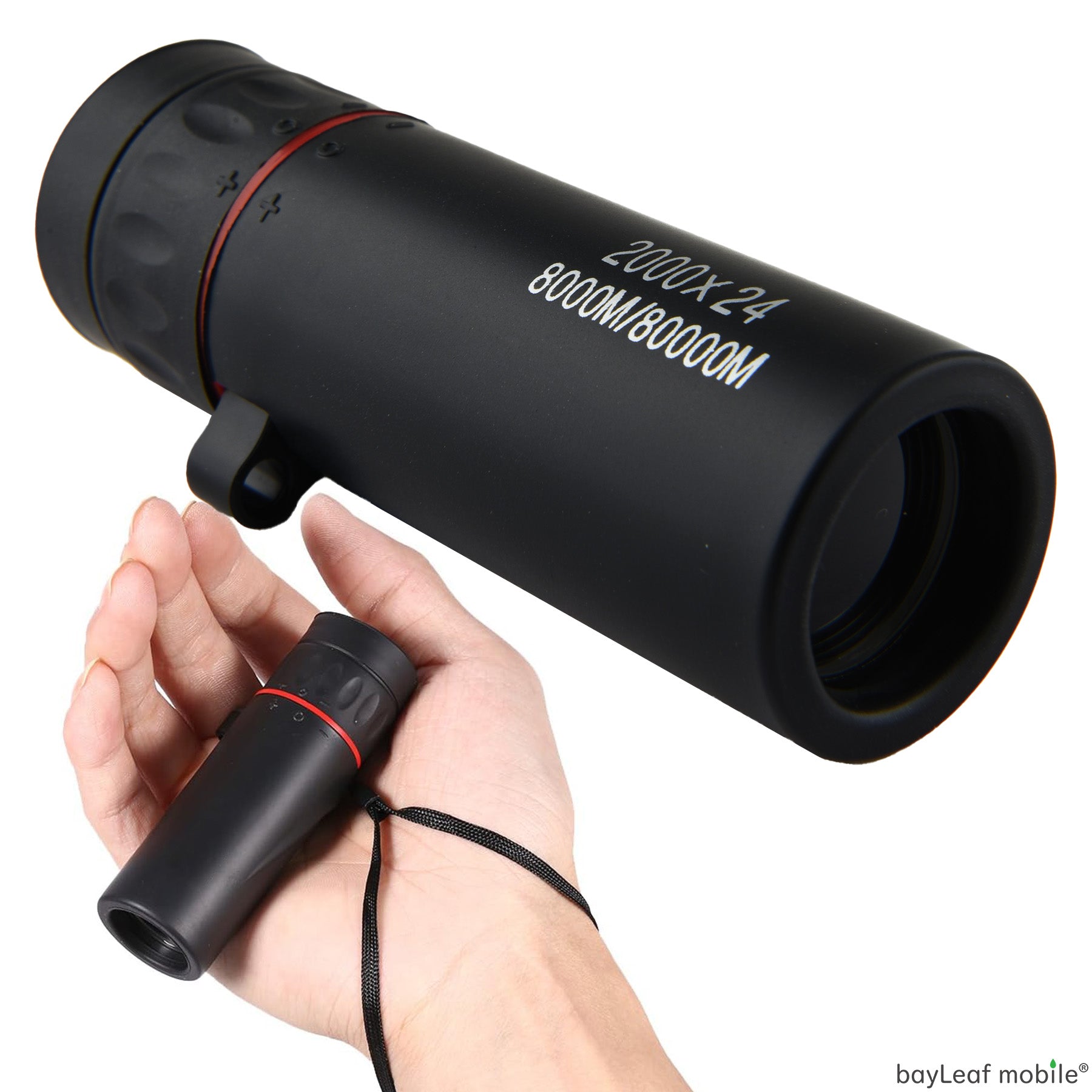 単眼鏡 望遠鏡 10倍 小型 ズーム 紅葉 バードウオッチング ハイキング スポーツ 観戦 鑑賞 ケース付