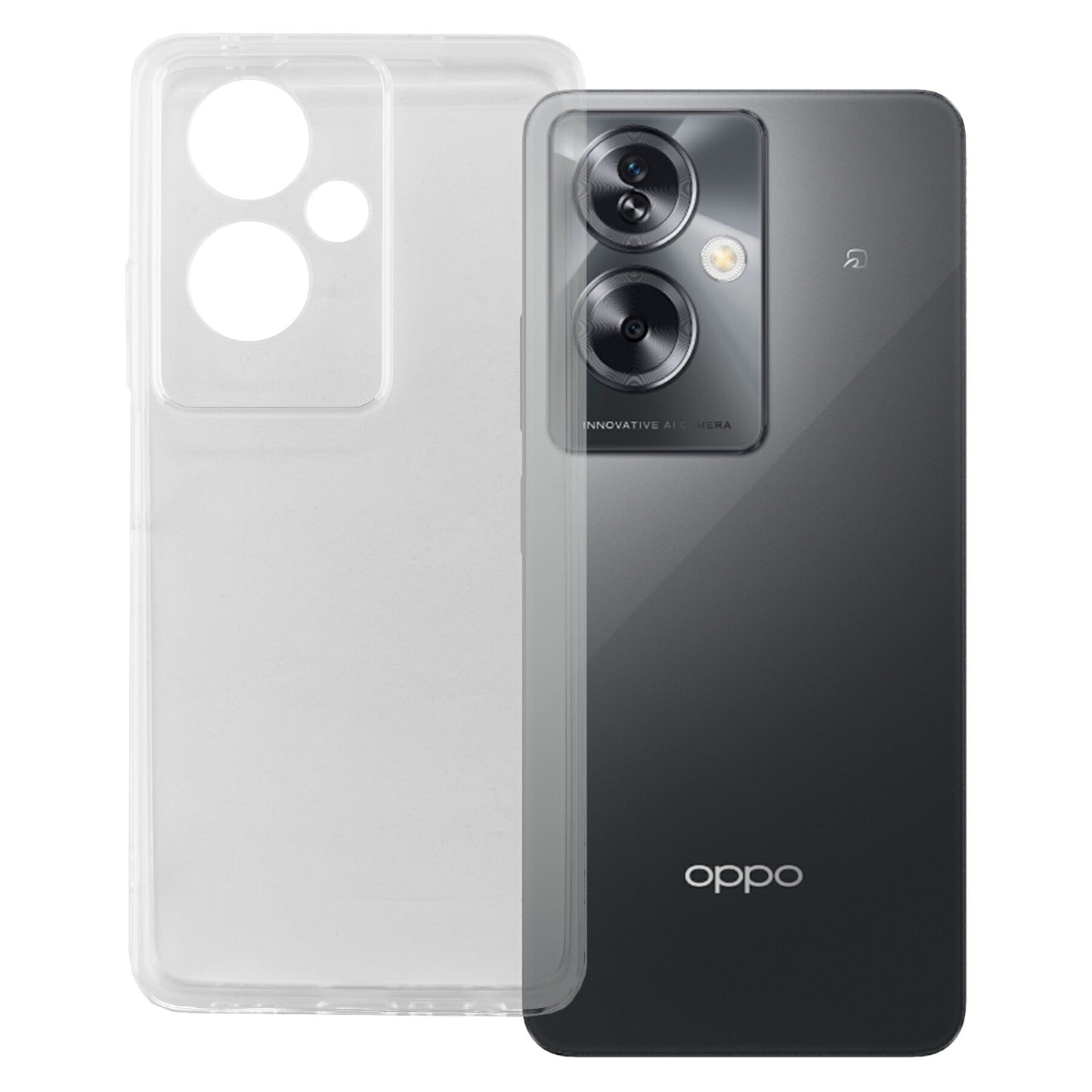 OPPO A79 5G ケース カバー オッポ シンプル ケース 衝撃吸収 透明 クリア シリコン ソフト ケース TPU 耐衝撃 保護