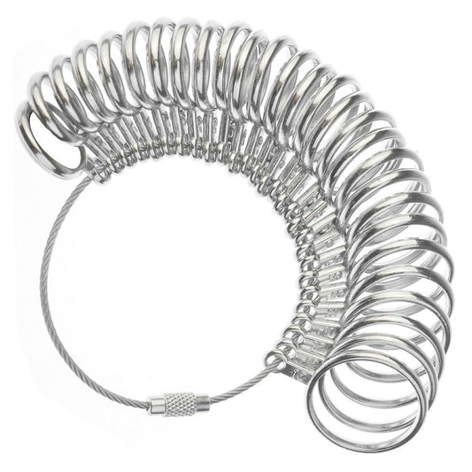 リングゲージ 日本標準規格 1号-28号 対応 指輪 サイズ 号数 太さ 測定 計測 測れる レディース メンズ 簡単