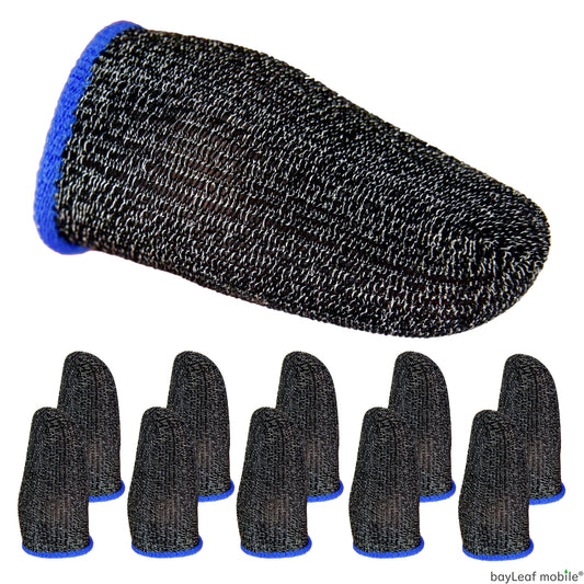 指サック 音ゲー スマホ ゲーム 10個セット 手汗対策 指カバー 操作性アップ 静電気指紋防止 高感度 反応早い 炭素繊維 カーボンファイバー 誤触減少 スマホ ゲーム 極薄 滑り止め