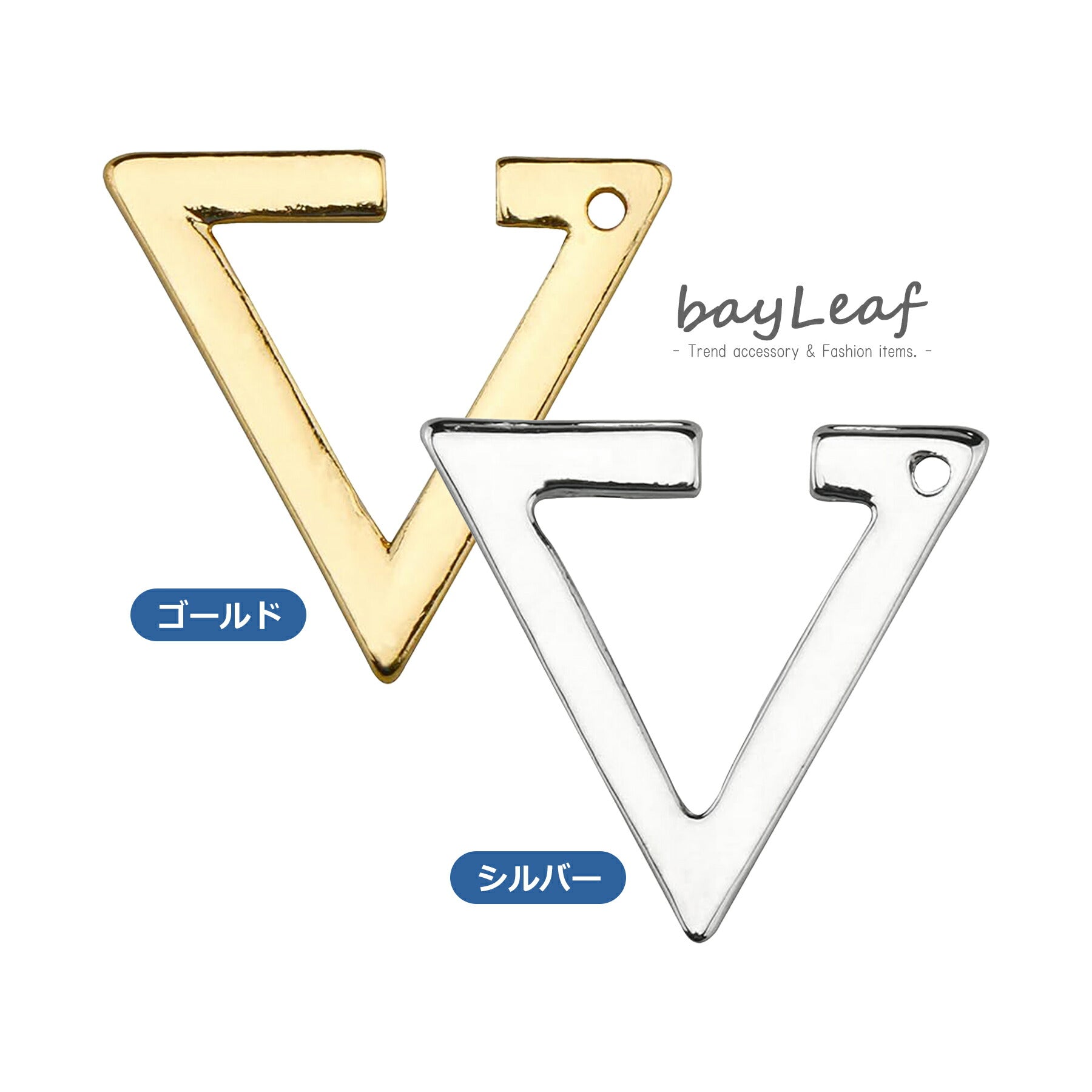 三角 イヤーカフ イヤークリップ 片耳 1個分 ゴールド シルバー ピアス イヤリング メタル かわいい 痛くない ジュエリー アクセサリー イアリング