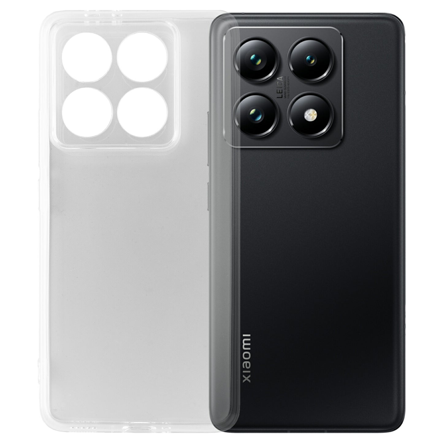 Xiaomi 14T Pro ケース クリア TPU ソフト カバー 14TPro 小米 シャオミ シンプル ケース スマホ 衝撃吸収 透明 クリア シリコン 耐衝撃 保護