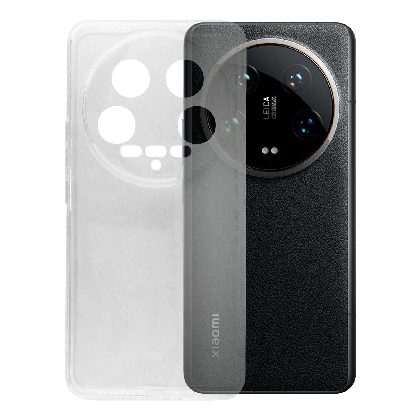 Xiaomi 14 Ultra ケース カバー 小米 シャオミ シンプル ケース スマホ 衝撃吸収 透明 クリア シリコン ソフト ケース TPU 耐衝撃 保護