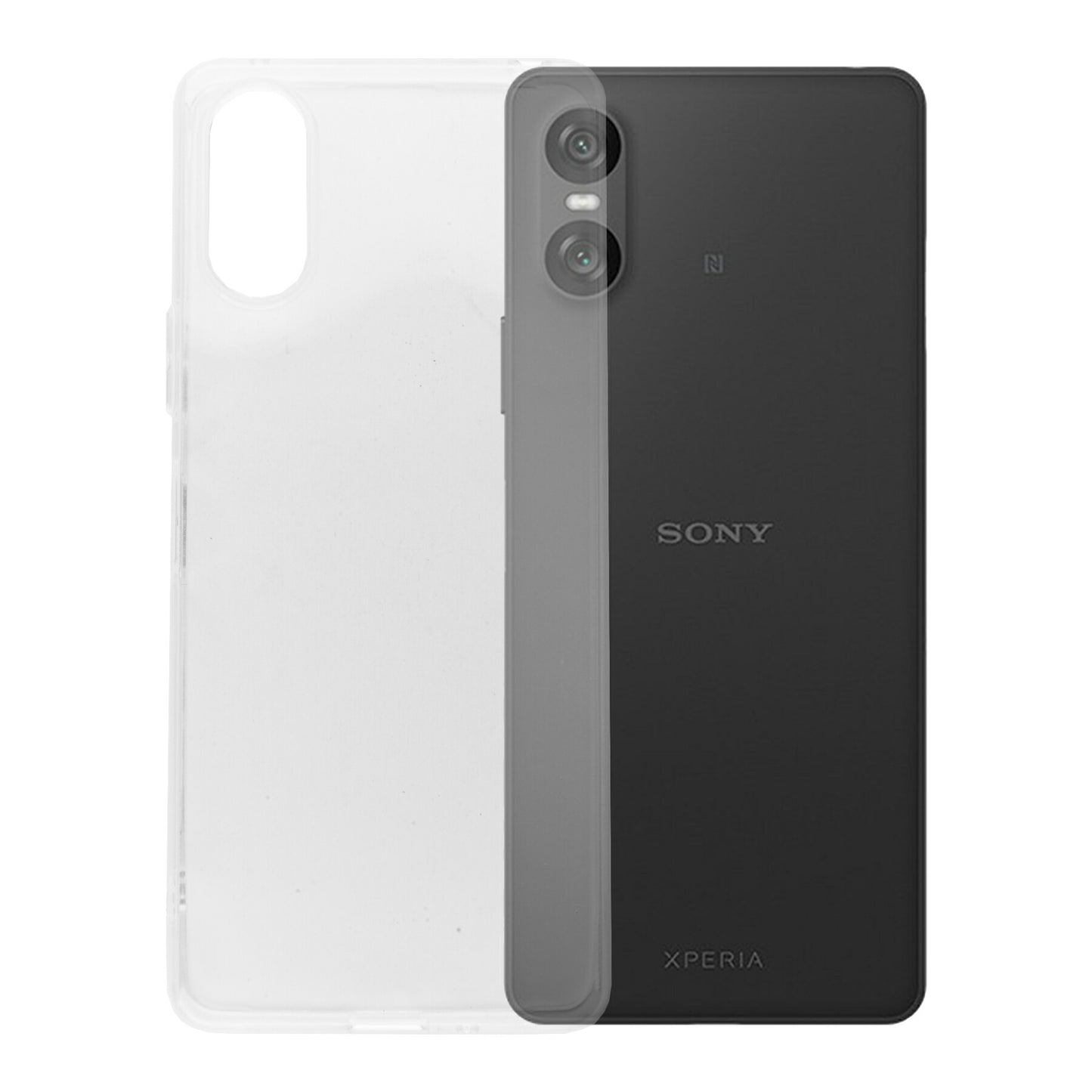 Xperia10 VI SO-52E SOG14 XQ-ES44 ケース クリア TPU ソフト カバー エクスペリア10 マーク6 シンプル ケース スマホ 衝撃吸収 透明 クリア シリコン 耐衝撃 保護