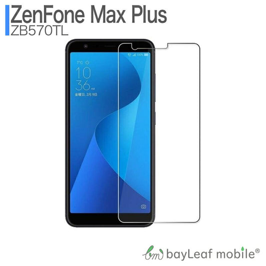 ASUS ZenFone Max Plus  ZB570TL フィルム ガラスフィルム 液晶保護フィルム クリア シート 硬度9H 飛散防止 簡単 貼り付け