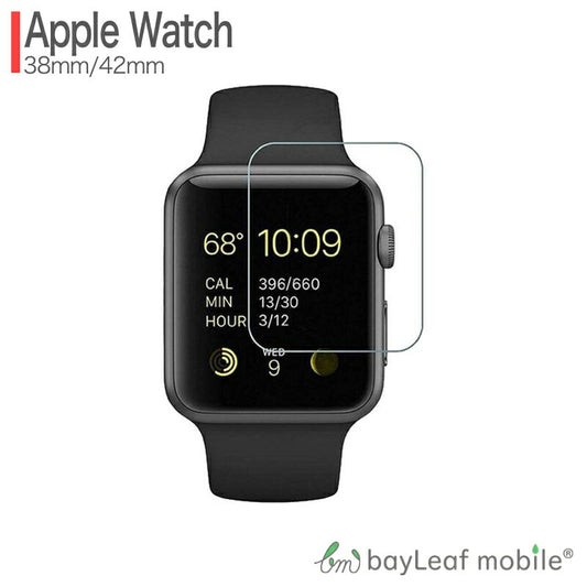 Apple Watch フィルム applewatch アップルウォッチ 42mm 38mm Series 1 2 3 フィルム ガラスフィルム 液晶保護フィルム クリア シート 硬度9H 飛散防止 簡単 貼り付け