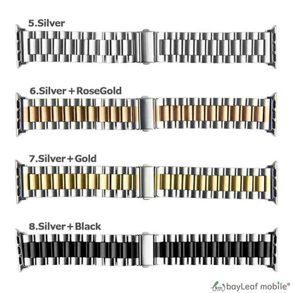 Apple Watch series8 series7 交換 ベルト ステンレス 45mm 44mm 42mm 41mm 40mm 38mm アップルウォッチ 交換 バンド ベルト 腕時計 スマートウォッチ 替えベルト 調節 交換用 時計 耐水 カジュアル オシャレ 装着簡単