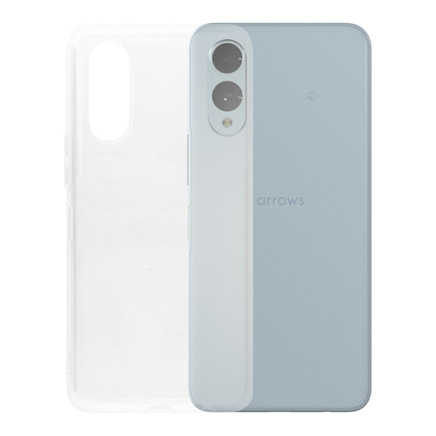 arrows We2 F-52E ケース カバー アローズ シンプル ケース スマホ 衝撃吸収 透明 クリア シリコン ソフト ケース TPU 耐衝撃 保護