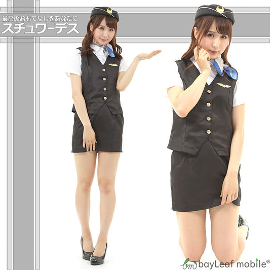 コスプレ スチュワーデス ミニスカ ドレス コスチューム セクシー パーティー 大人 CA 客室 衣装 仮装 制服 可愛い イベント ハロウィン