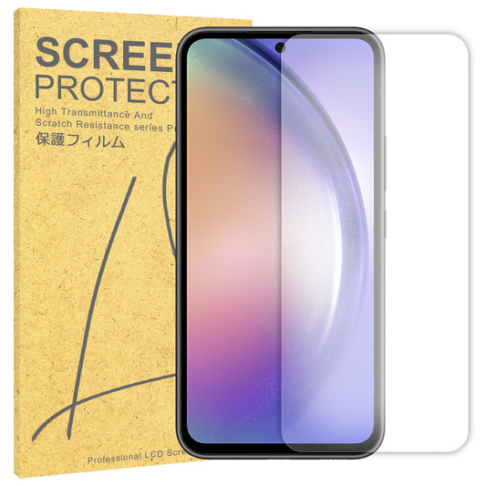 Galaxy A54 フィルム SC-53D SCG21 TPU フィルム 液晶 フィルム 簡単 貼り付け 簡易 サムスン ギャラクシーA54 TPU 保護フィルム 保護シート 保護シール フィルム シート 飛散防止 傷 キズ 汚れ 光沢 抗菌 取付補助ツール付き