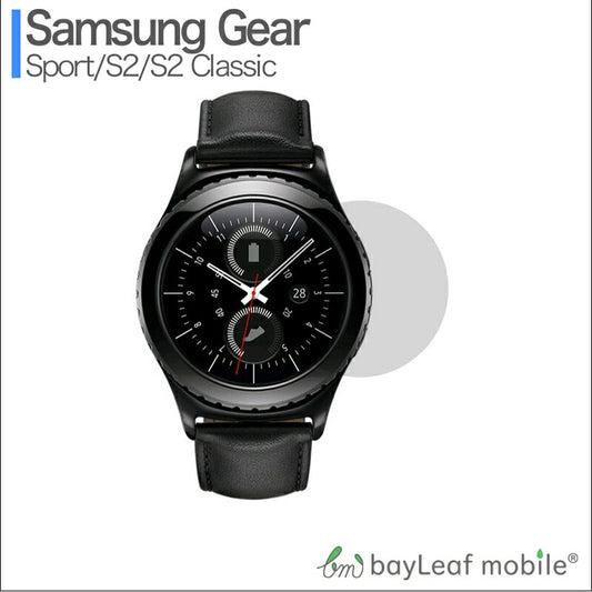 Galaxy Gear S2 フィルム Samsung GearSport GearS2 Classic サムスン ギア スポーツ クラッシック フィルム ガラスフィルム 液晶保護フィルム クリア シート 硬度9H 飛散防止 簡単 貼り付け