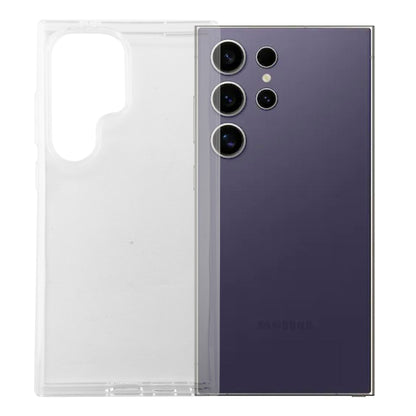 Galaxy S24 Ultra SC-52E SCG26 ケース カバー サムスン ギャラクシーS24Ultra シンプル ケース 衝撃吸収 透明 クリア シリコン ソフト ケース TPU 耐衝撃 保護