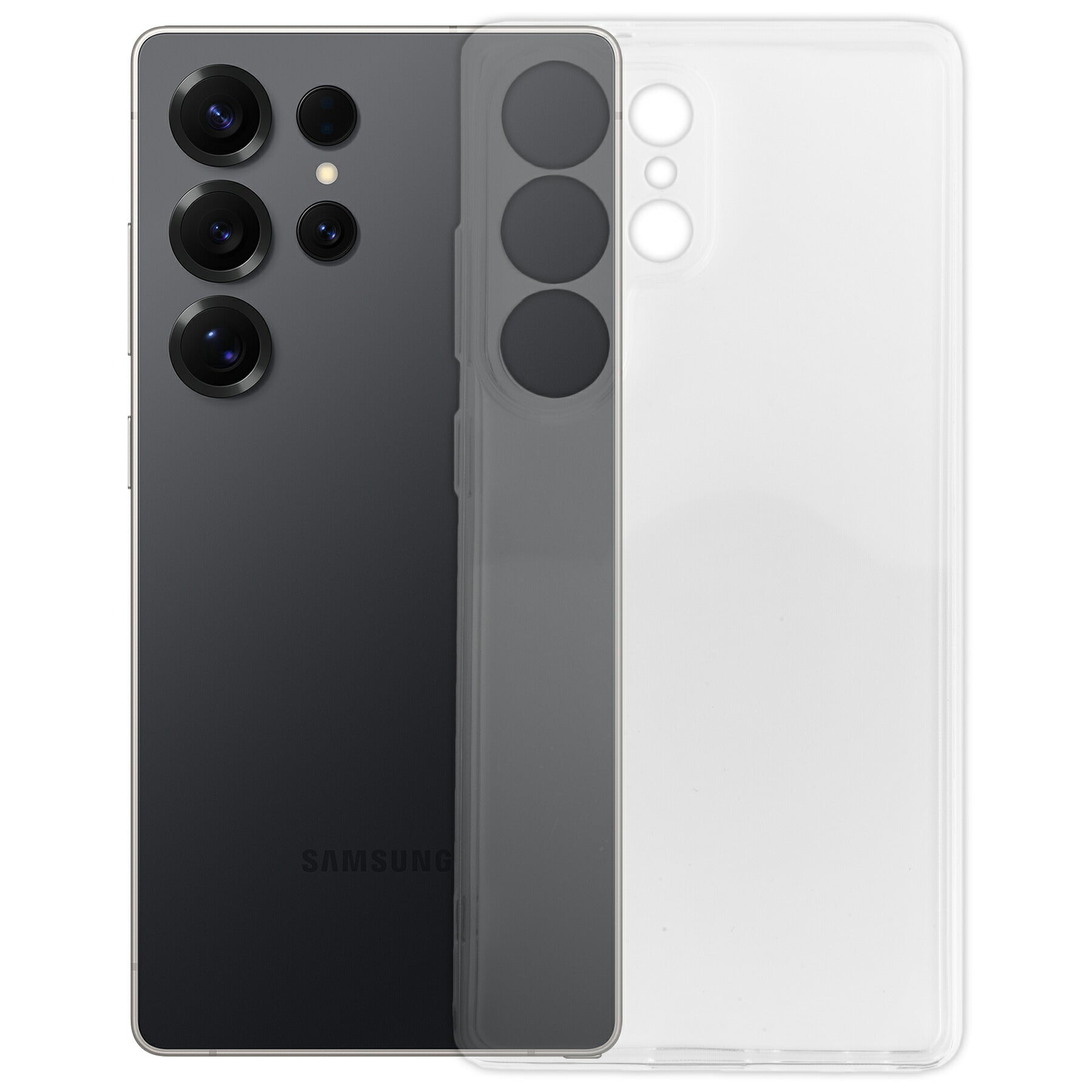 Galaxy S25 Ultra SC-52F SCG32 SM-S938Z ケース クリア TPU ソフト カバー Samsung サムスン シンプル ケース スマホ 衝撃吸収 透明 クリア シリコン 耐衝撃 保護