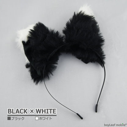 猫耳 ねこみみ コスプレ カチューシャ 全12色 けもみみ けもの ヘアバンド アクセサリー レディース 女性用 可愛い ふわふわ コスチューム ハロウィン パーティ 文化祭 学園祭 衣装 仮装