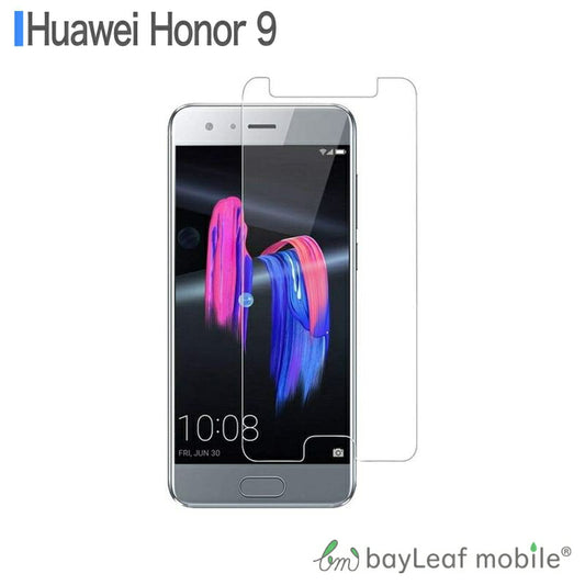 HUAWEI honor9 ファーウェイ オーナー9 フィルム ガラスフィルム 液晶保護フィルム クリア シート 硬度9H 飛散防止 簡単 貼り付け