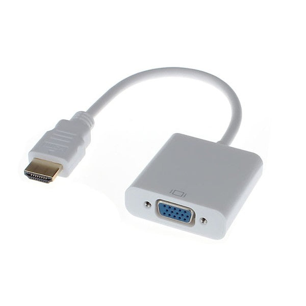 HDMI TO VGA 変換アダプタケーブル HDMI-VGAアダプタ 変換アダプタ PC DVD HDTV用 1080P対応
