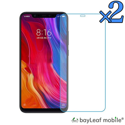 Xiaomi Mi 8 シャオミ 強化ガラスフィルム 液晶保護    飛散防止 硬度9H ラウンドエッジ 0.3mm