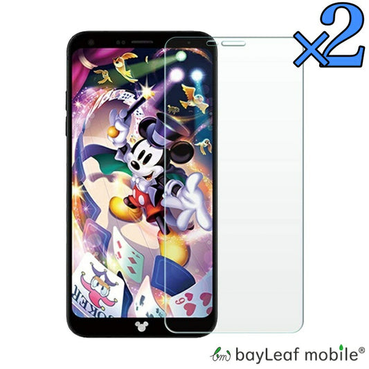 DM-01K ディズニーモバイル Disney Mobile 強化ガラスフィルム 液晶保護   飛散防止 硬度9H ラウンドエッジ 0.3mm docomo ドコモ 2枚セット