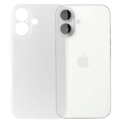 iPhone16 ケース クリア TPU ソフト カバー アイフォン16 シンプル ケース スマホ 衝撃吸収 透明 クリア シリコン 耐衝撃 保護