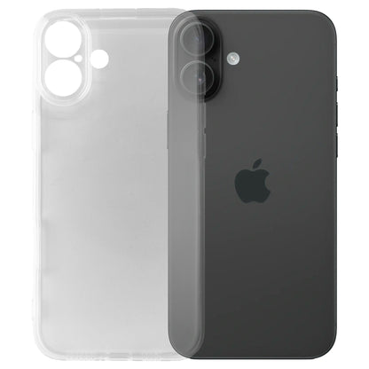 iPhone16 Plus ケース クリア TPU ソフト カバー アイフォン16プラス シンプル ケース スマホ 衝撃吸収 透明 クリア シリコン 耐衝撃 保護