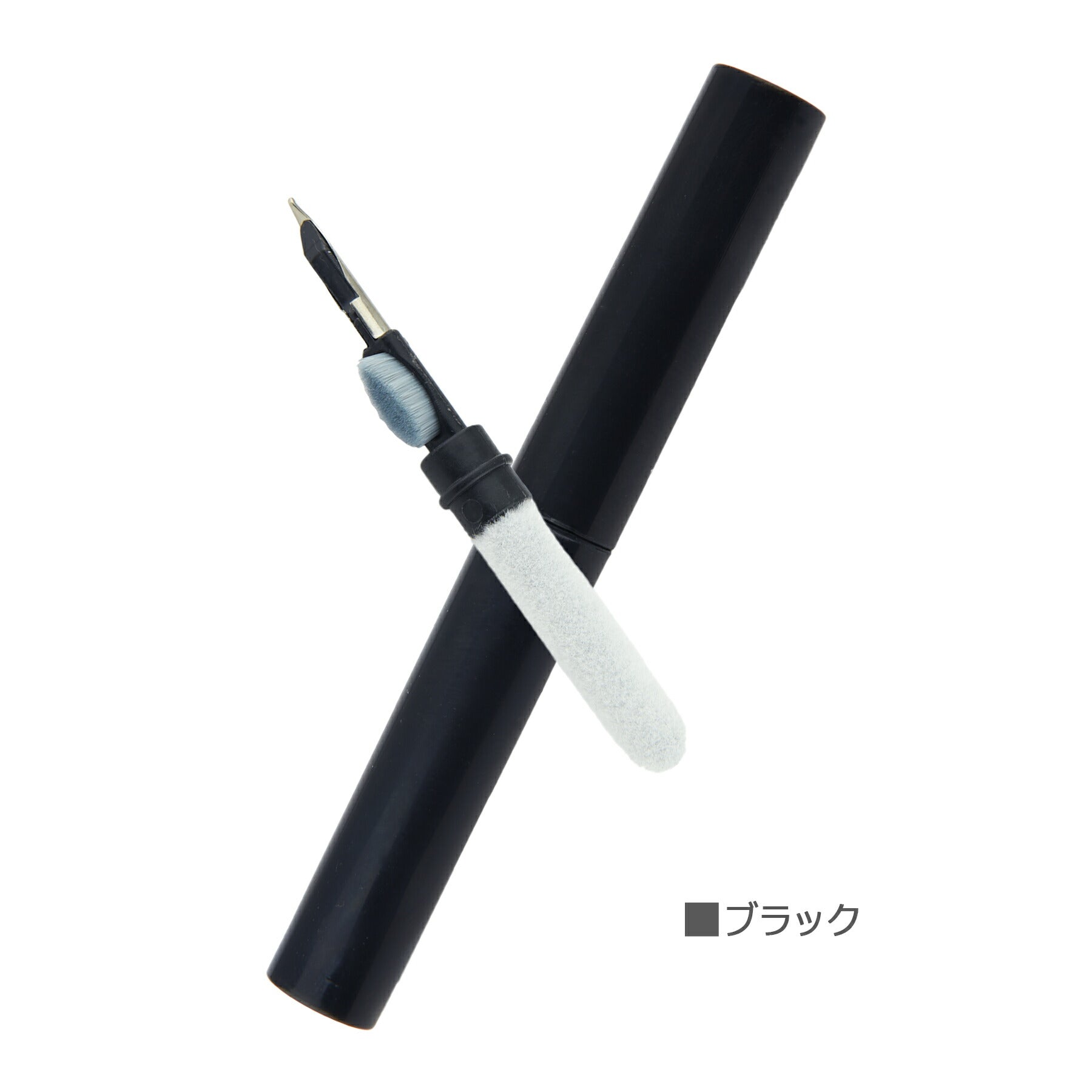 イヤホン クリーナー 多機能 ペンシル型 掃除 ブラシ スポンジ AirPods 汚れ落とし 清掃 クリーニング お手入れ 手入れ 隙間 補聴器 ツール 掃除用品 持ち運び 軽量 コンパクト