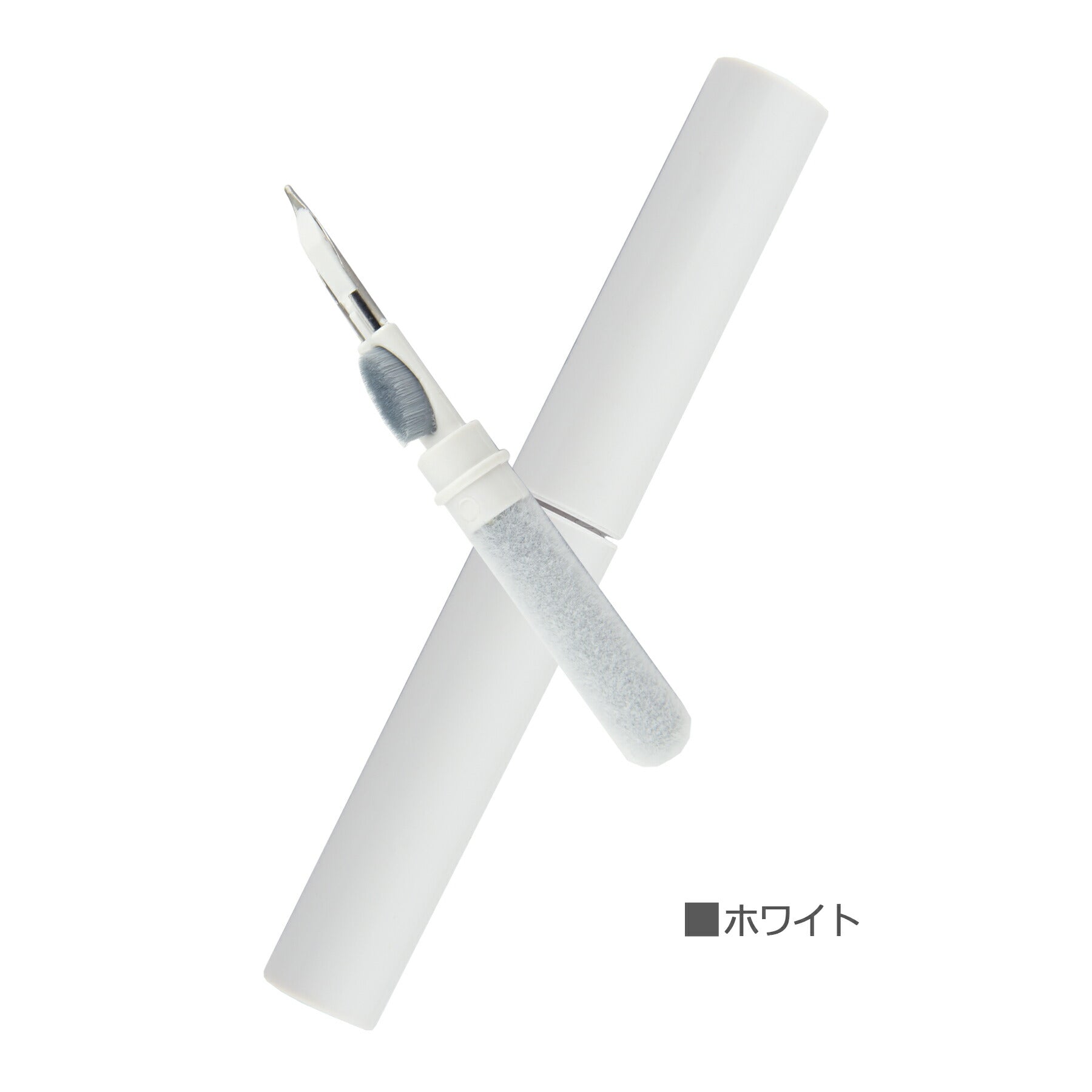 イヤホン クリーナー 多機能 ペンシル型 掃除 ブラシ スポンジ AirPods 汚れ落とし 清掃 クリーニング お手入れ 手入れ 隙間 補聴器 ツール 掃除用品 持ち運び 軽量 コンパクト