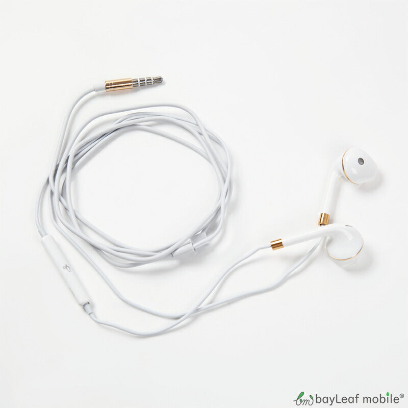iPhone iPad用 イヤホン イヤフォン ジャック 有線 3.5mm マイク付き 通話可能 音量調節可能 インナーイヤー シンプル リモコン かわいい スマホ スマートフォン アイフォン ホワイト iPhone7以下対応