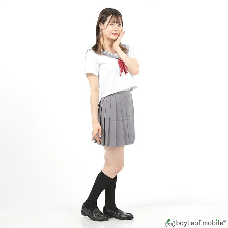 制服 セーラー服 コスプレ コスチューム ロープタイ 紐タイ 半袖 夏服 衣装 仮装 変装 可愛い セクシー ミニ 女性 レディース 大人 JK 女子高生 文化祭 学園祭 パーティー ハロウィン
