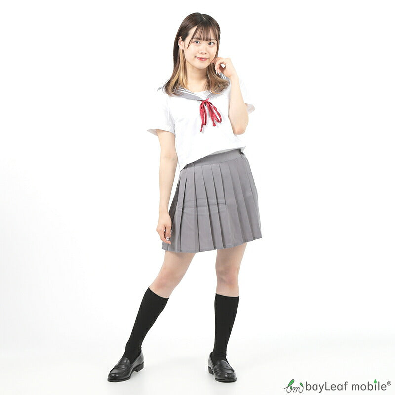 制服 セーラー服 コスプレ コスチューム ロープタイ 紐タイ 半袖 夏服 衣装 仮装 変装 可愛い セクシー ミニ 女性 レディース 大人 JK 女子高生 文化祭 学園祭 パーティー ハロウィン