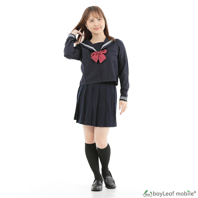 制服 セーラー服 コスプレ コスチューム リボン 長袖 冬服 衣装 仮装 変装 可愛い セクシー ミニ 女性 レディース 大人 JK 女子高生 文化祭 学園祭 パーティー ハロウィン