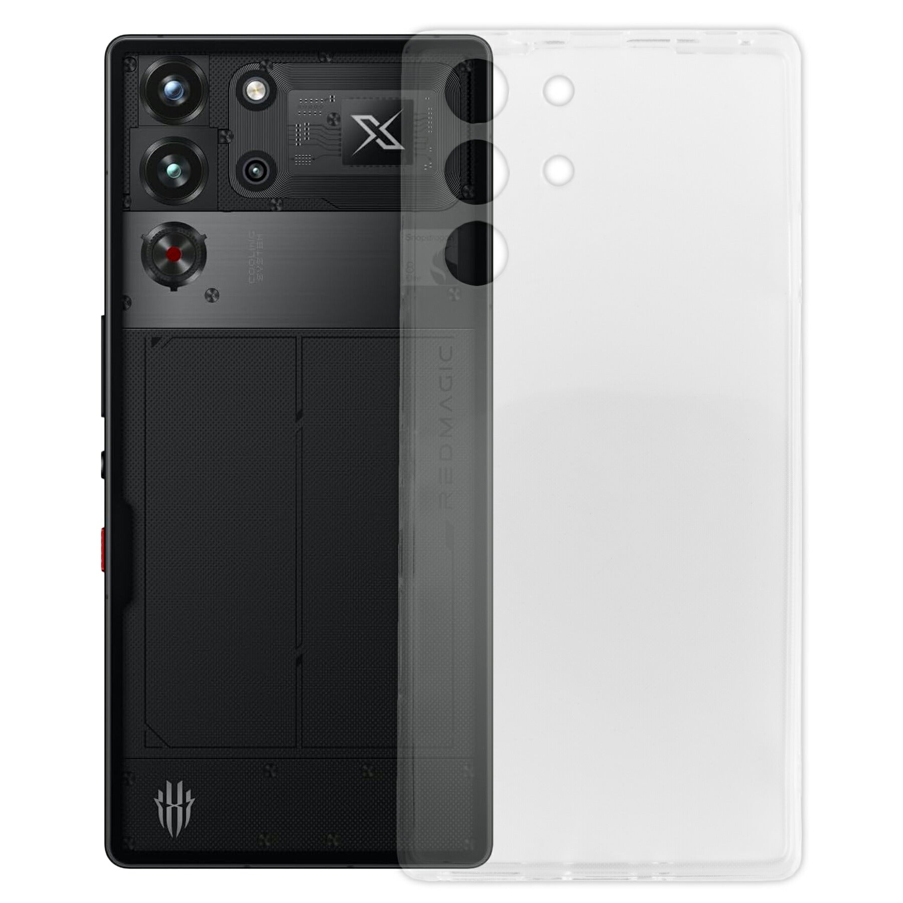 Nubia REDMAGIC 10 Pro ケース クリア TPU ソフト カバー ヌビア SIMフリー シンプル ケース スマホ 衝撃吸収 透明 クリア シリコン 耐衝撃 保護