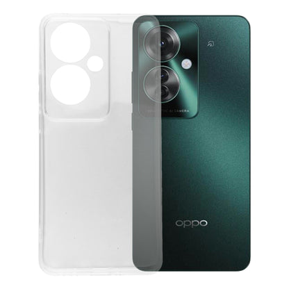 OPPO Reno11 A ケース クリア TPU ソフト カバー オッポ リノ11A シンプル ケース スマホ 衝撃吸収 透明 クリア シリコン 耐衝撃 保護